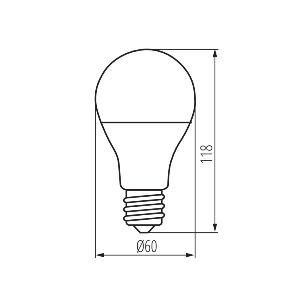 LED източник на светлина SMART — технически чертеж