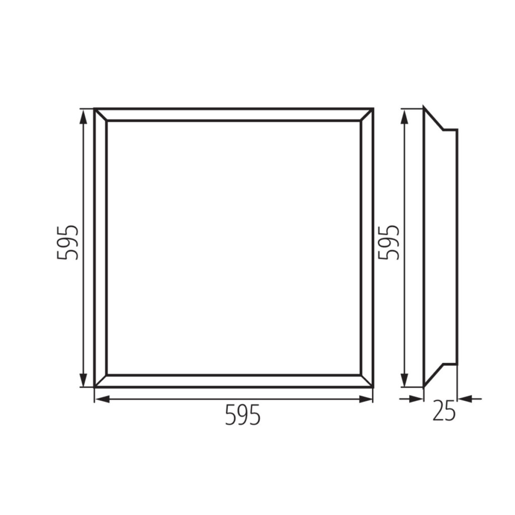 BLINGO R 36W 6060 NW — технически чертеж