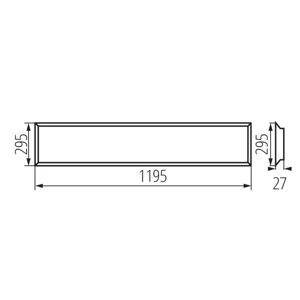 BLINGO PN38W 12030 NW — технически чертеж