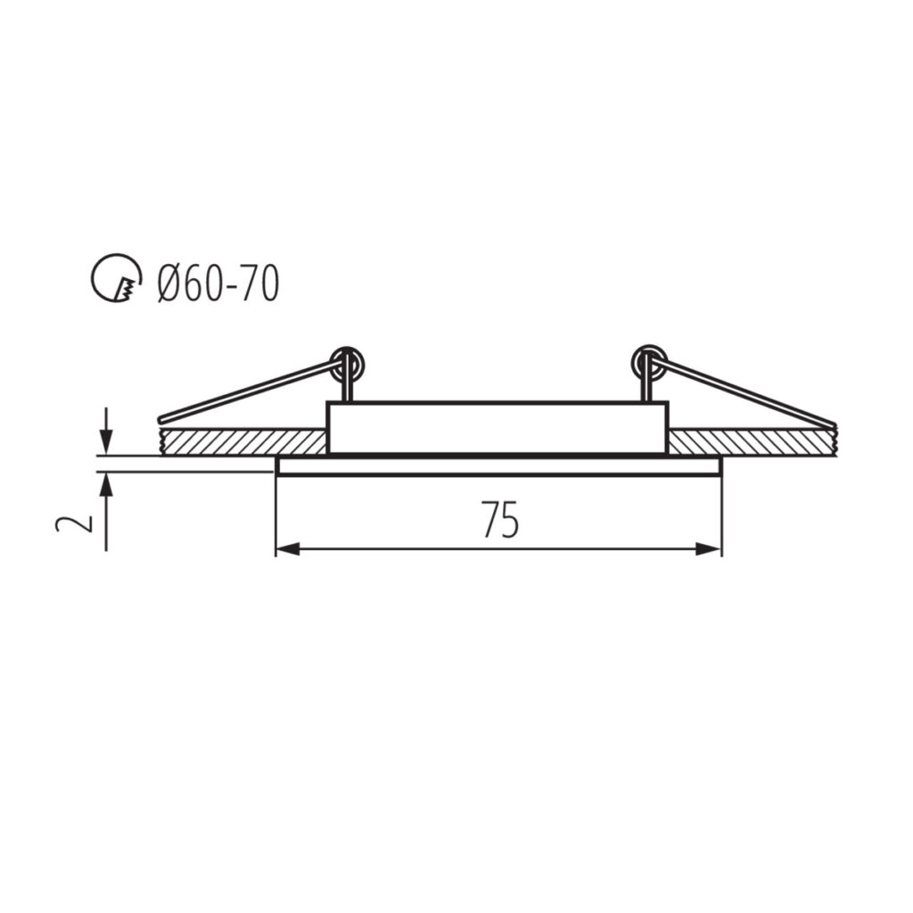 NAVI CTX-DS10-SN — технически чертеж