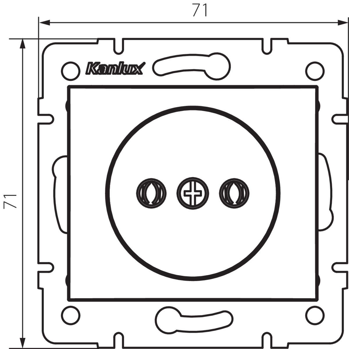 DOMO 01-1210-102 bi — технически чертеж