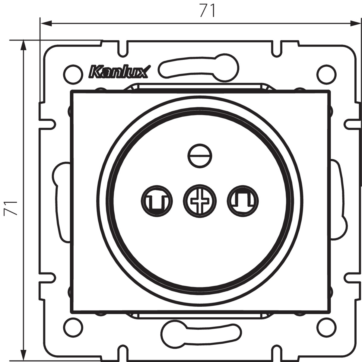 DOMO 01-1250-102 bi — технически чертеж