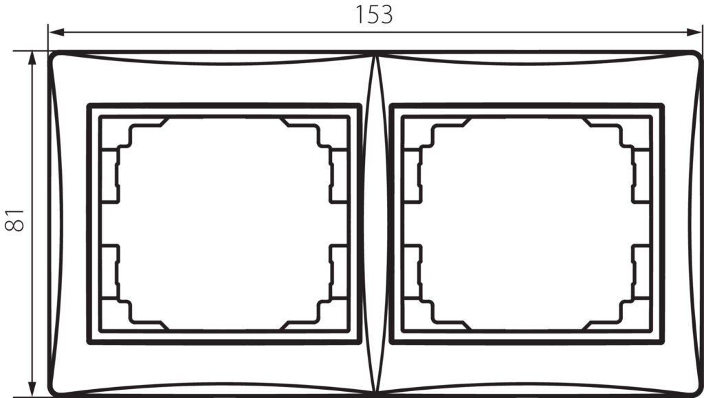 DOMO 01-1470-003 kr — технически чертеж