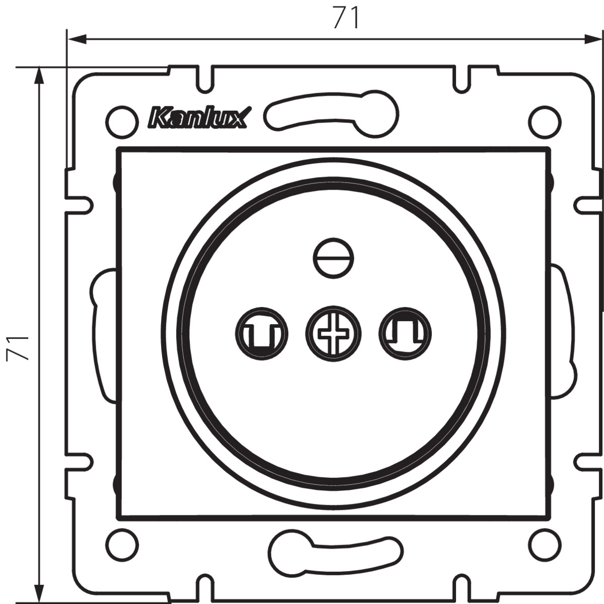 DOMO 01-1250-143 sr — технически чертеж