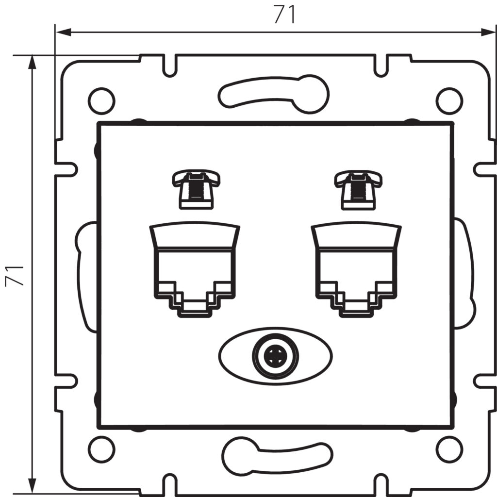 DOMO 01-1380-041 gr — технически чертеж