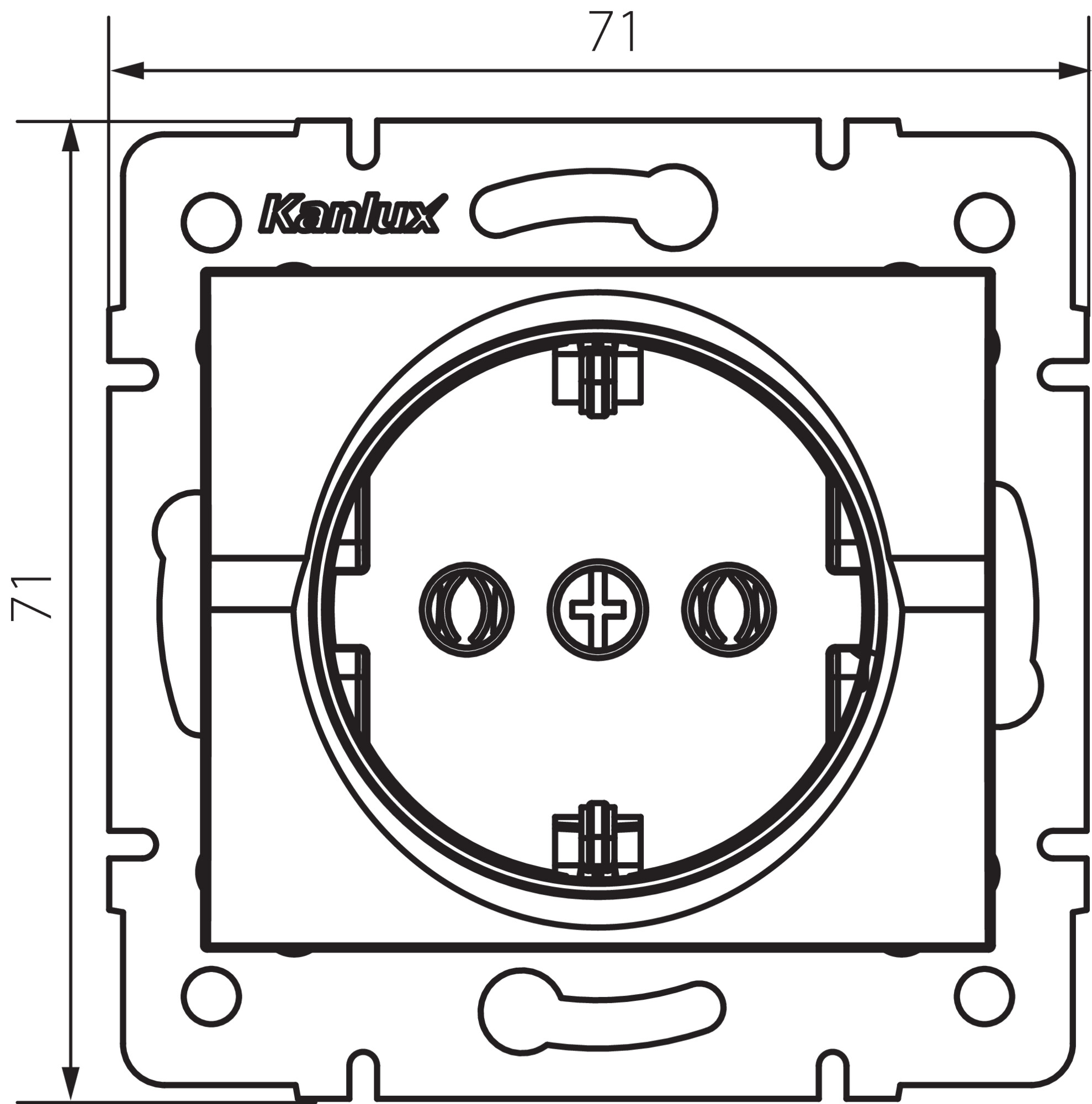 LOGI 02-1220-103 kr — технически чертеж