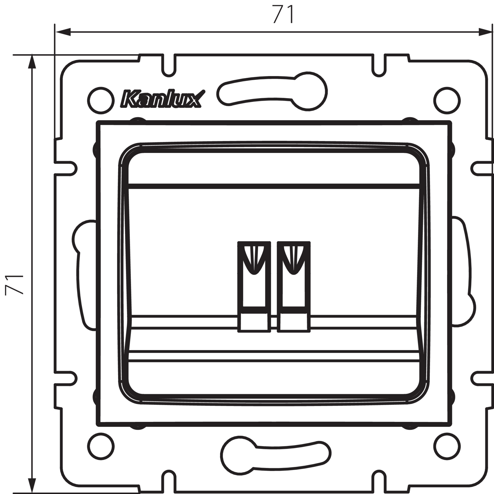 LOGI 02-1450-043 sr — технически чертеж