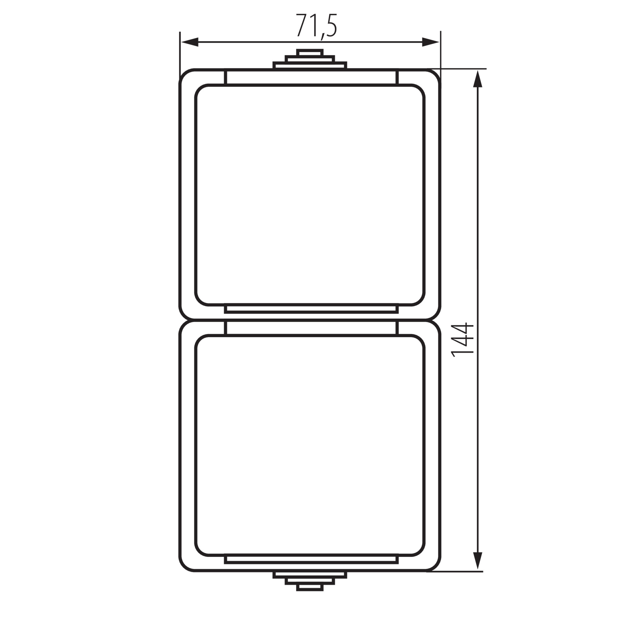 TEKNO 05-2220-143 sz — технически чертеж