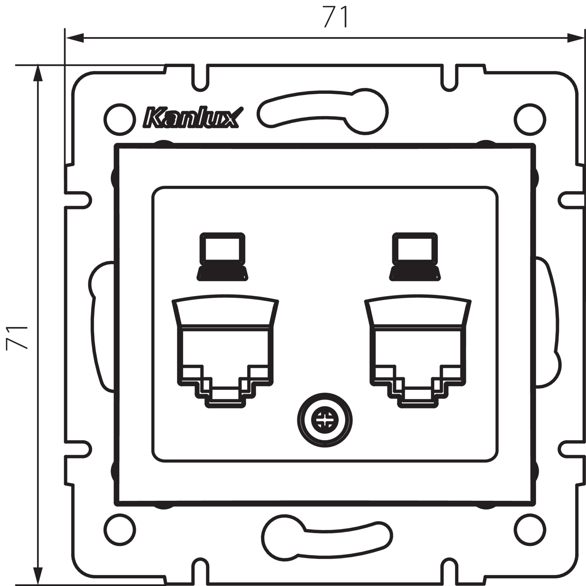 DOMO 01-1419-050 sz — технически чертеж