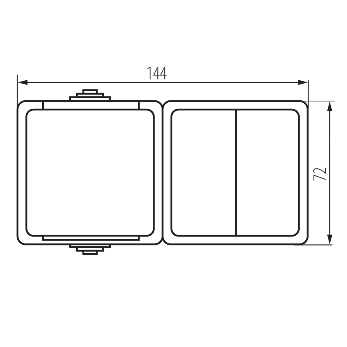 TEKNO 05-3528-143 sz — технически чертеж