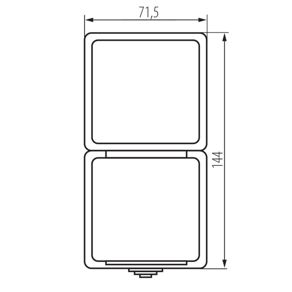 TEKNO 05-3129-143 sz — технически чертеж