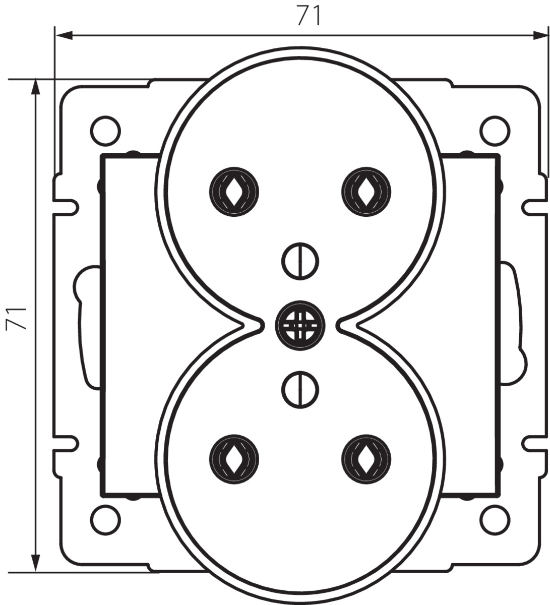 LOGI 02-1253-142 cm — технически чертеж