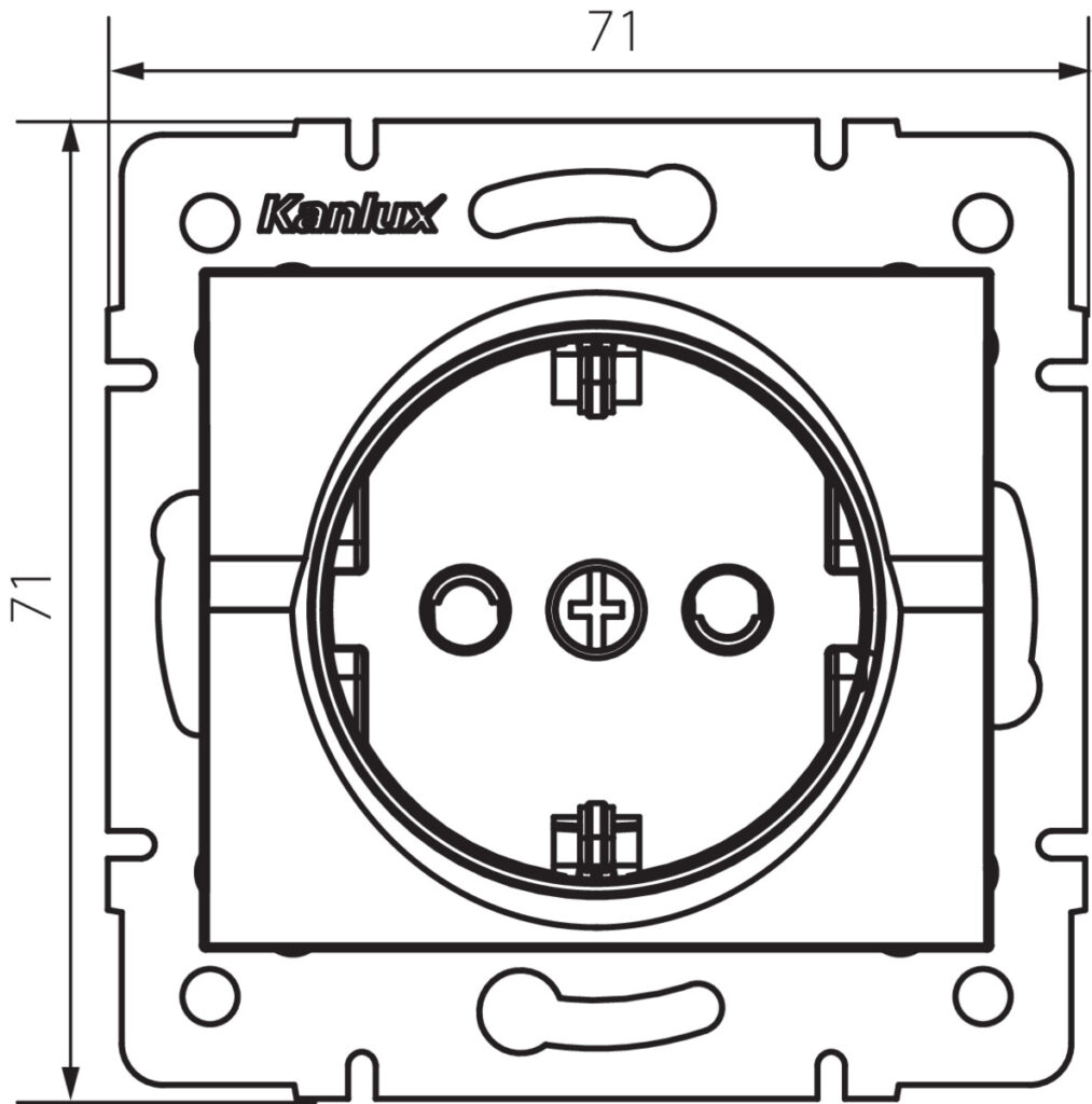 LOGI 02-1240-142 cm — технически чертеж