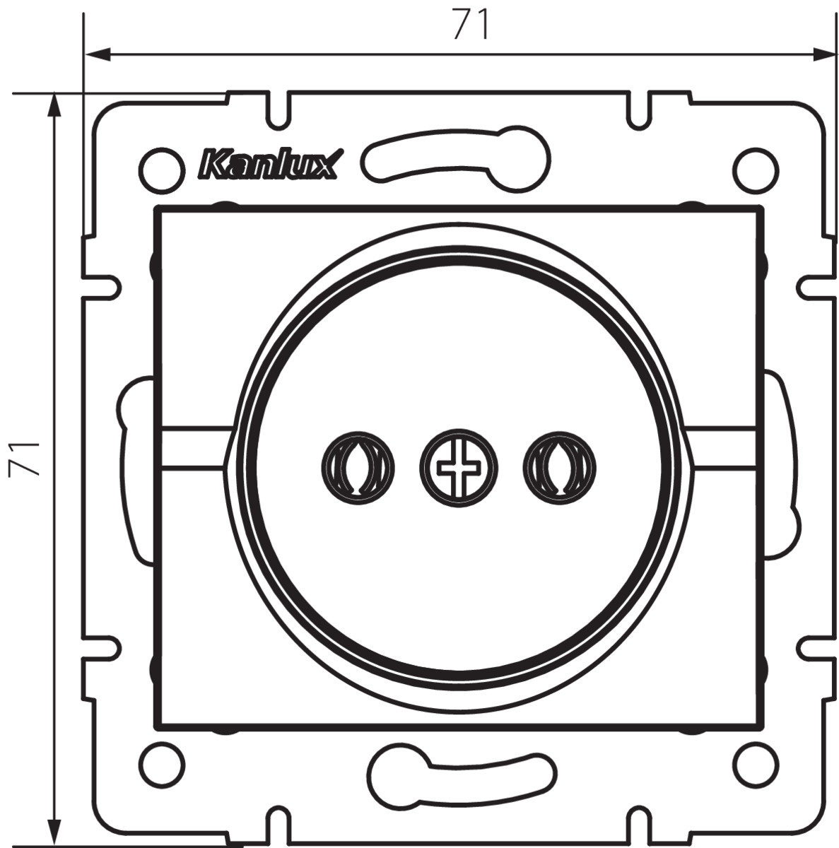 LOGI 02-1210-142 cm — технически чертеж