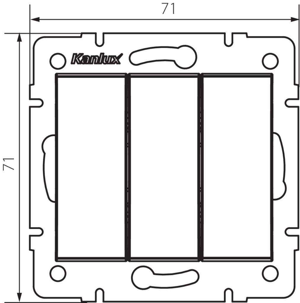 LOGI 02-1090-142 cm — технически чертеж