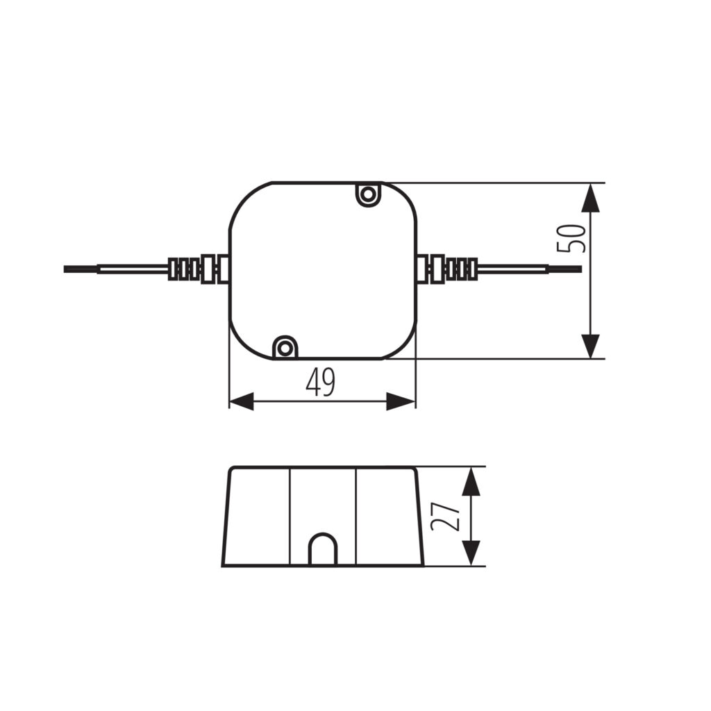 Захранващо устройство — технически чертеж